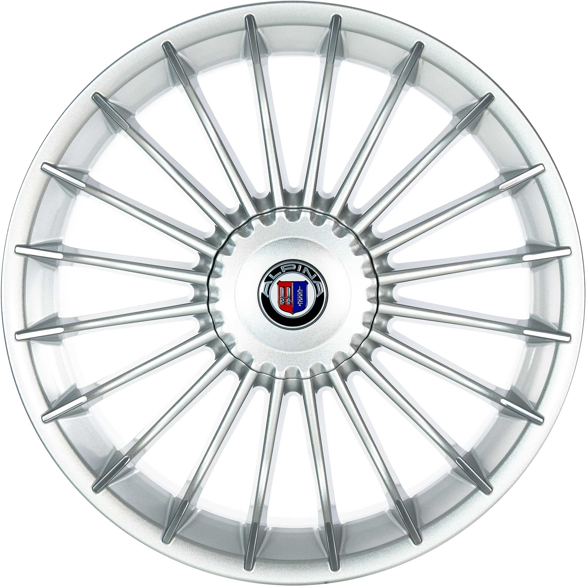 Alpina Classic C11 Silver with Polished Spoke Ends Alloy Wheel Product Image #1