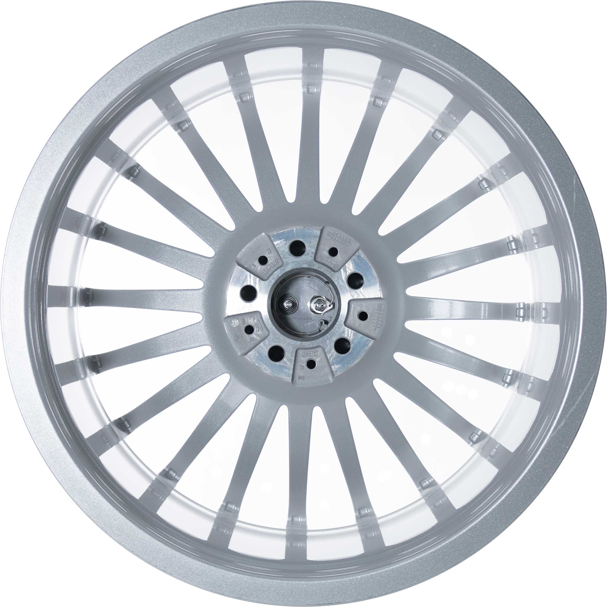 Alpina Classic C16 Silver with Polished Spoke Ends Alloy Wheel Product Image #3