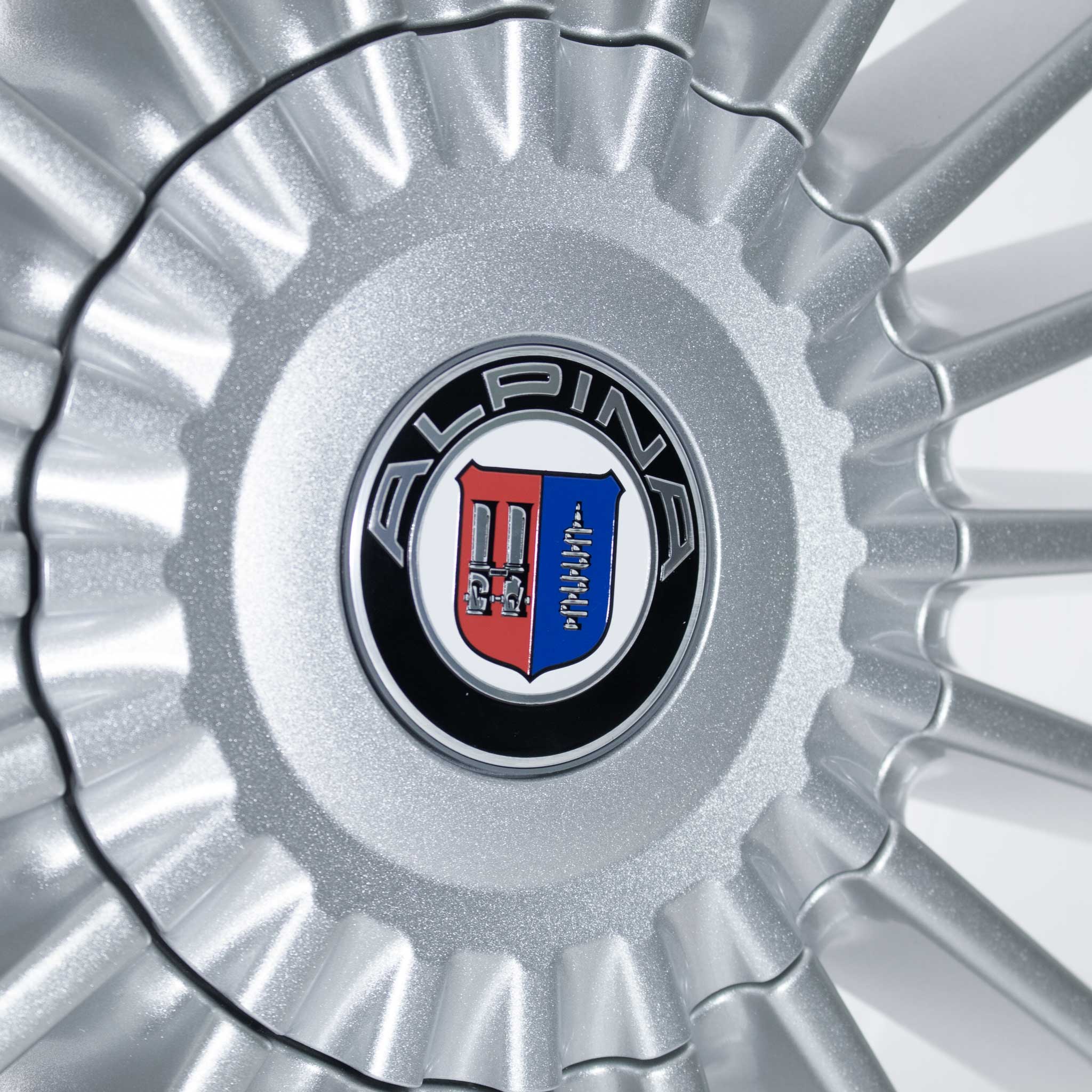 Alpina Classic C16 Silver with Polished Spoke Ends Alloy Wheel Product Image #4