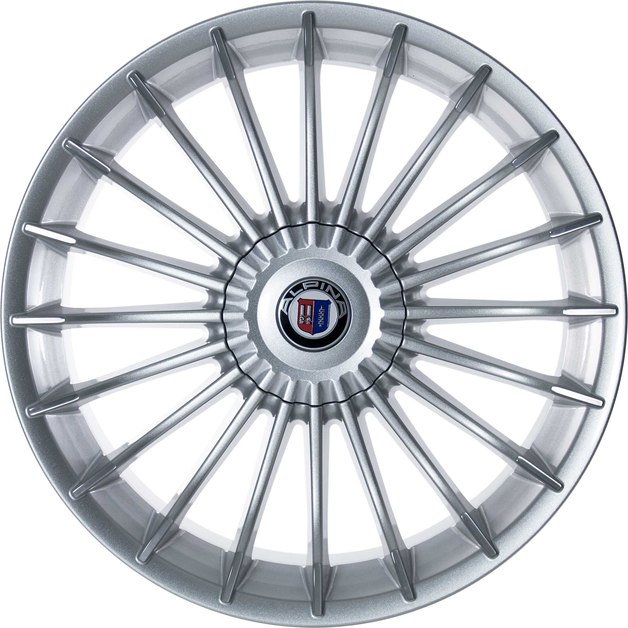 Alpina Classic C16 Silver with Polished Spoke Ends Alloy Wheel Product Image #1