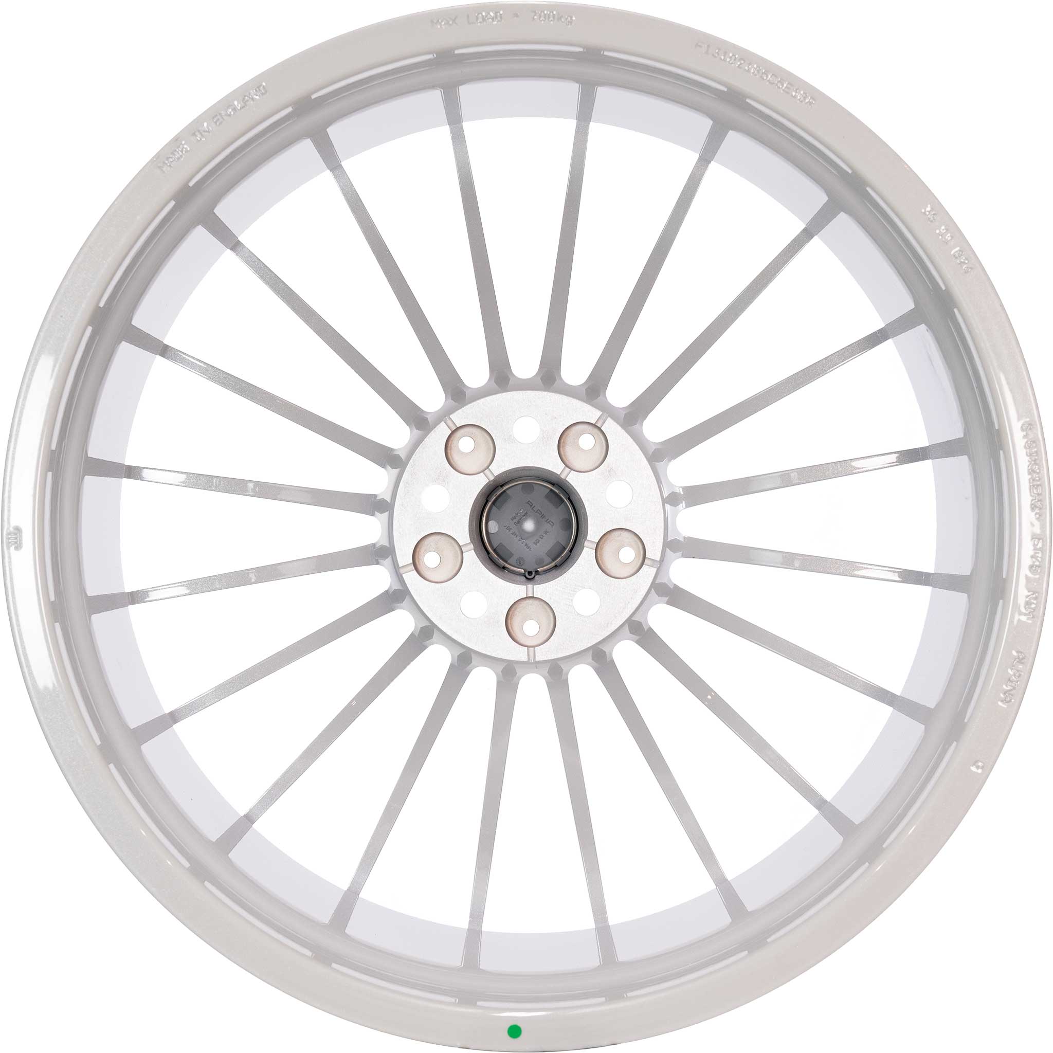 Alpina Classic Forged CS16 Silver with Polished Rim Edge Alloy Wheel Product Image #3