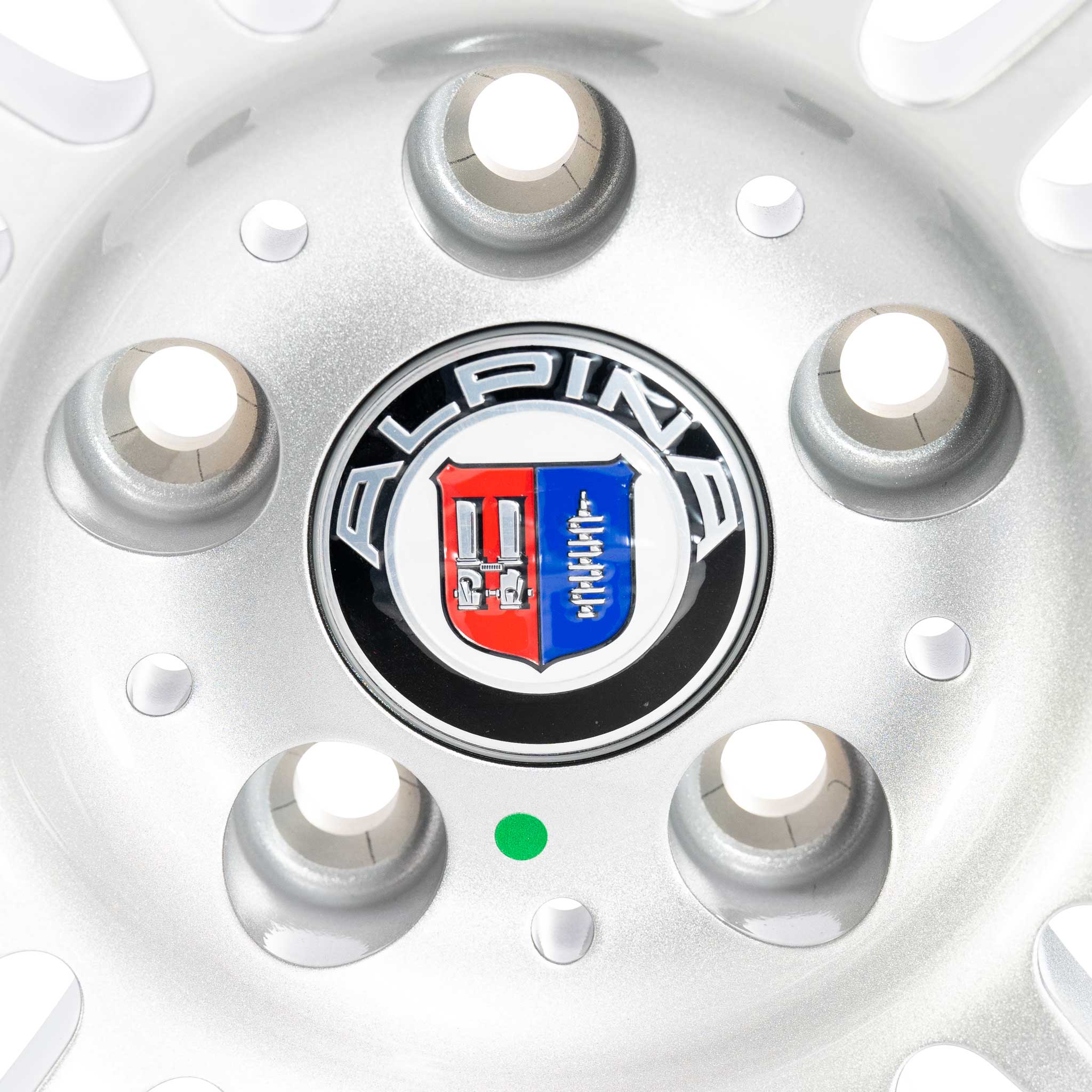 Alpina Classic Forged CS16 Silver with Polished Rim Edge Alloy Wheel Product Image #4