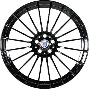 Alpina Classic Forged CS16 Black with Polished Rim Edge Alloy Wheel for BMW 6 Series G32 - Sizes 21in