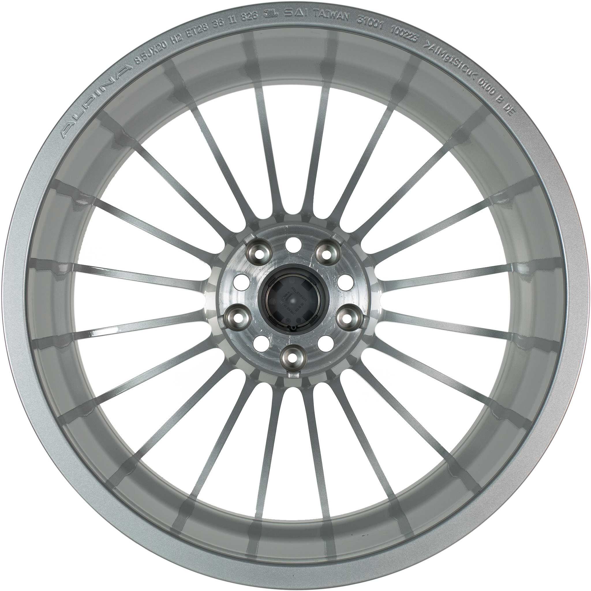 Alpina Classic Forged CS17 Silver Alloy Wheel Product Image #3