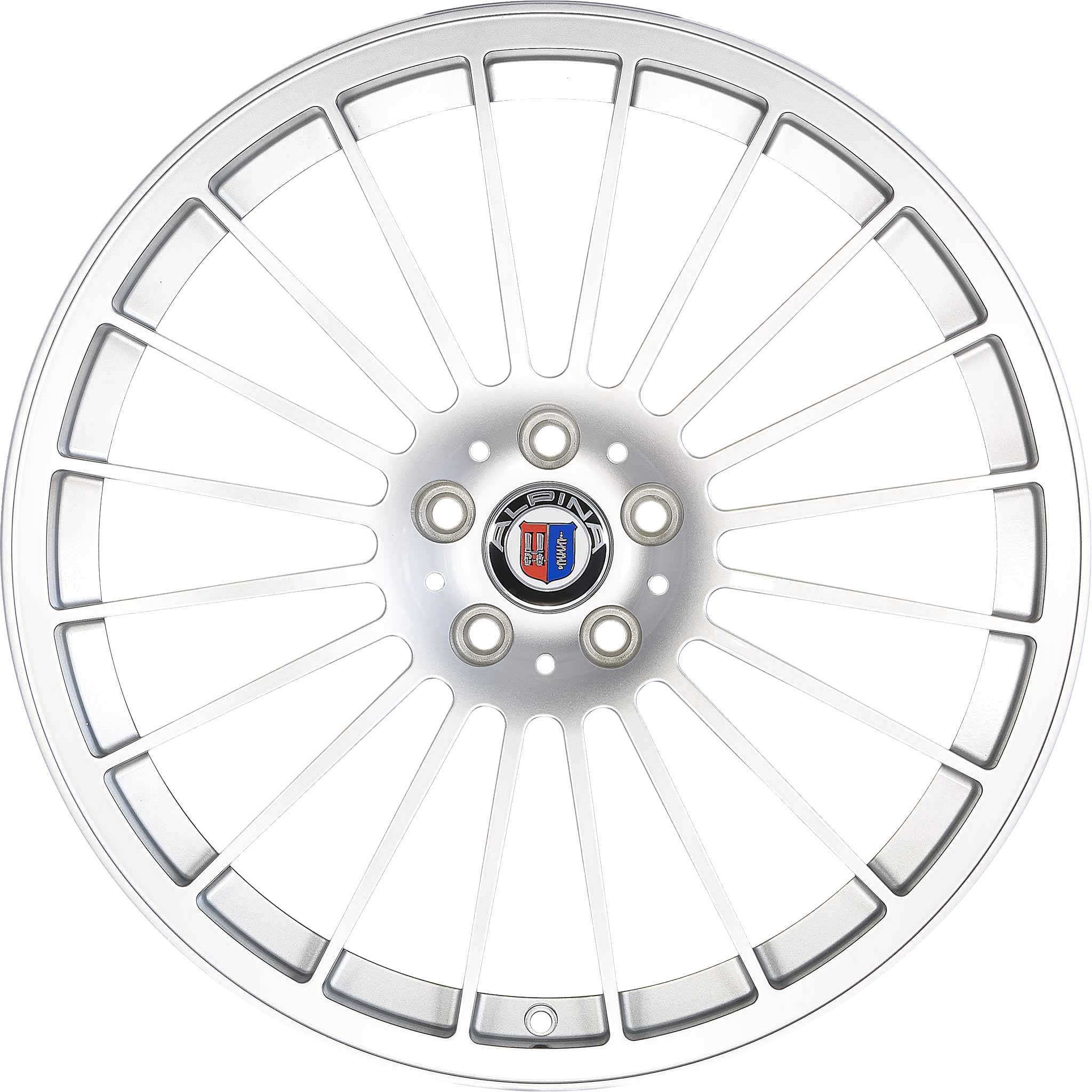 Alpina Classic Forged CS15 Silver Alloy Wheel Product Image #1
