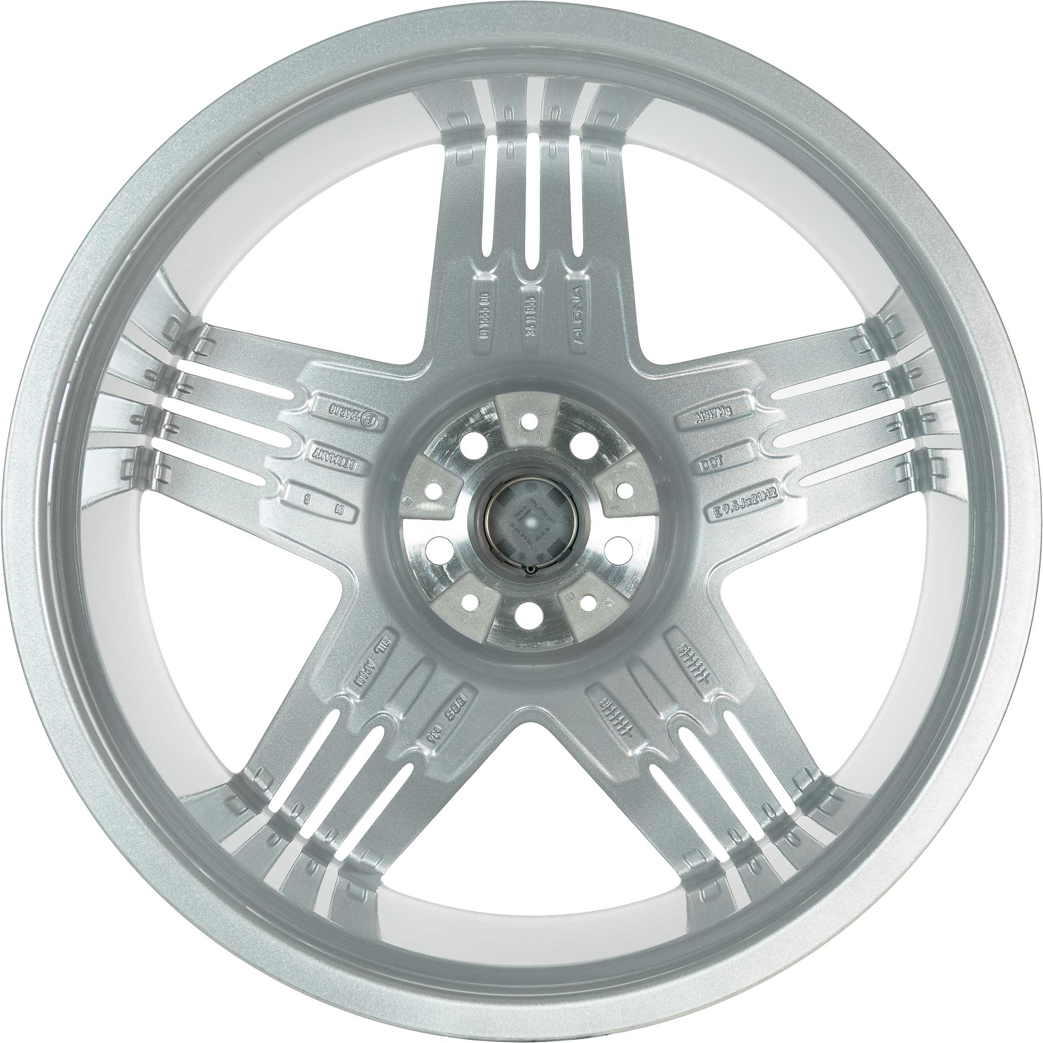 Alpina Dynamic D20 Silver Alloy Wheel Product Image #3