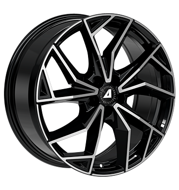 Alutec ADX.02 Diamond Black Front Polished Alloy Wheel Product Image #1