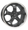Alutec Boost Diamond Black with Rim Lip Stainless Steel Wheel Img 1