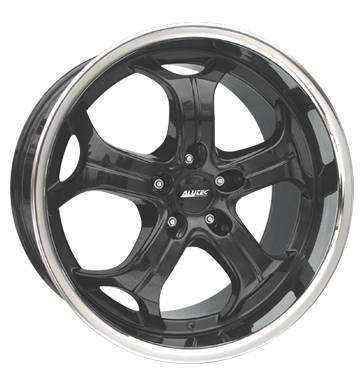 Alutec Boost Diamond Black with Rim Lip Stainless Steel Alloy Wheel Product Image #1