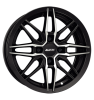 Alutec Burnside Diamond Black Front Polished Wheel Img 2