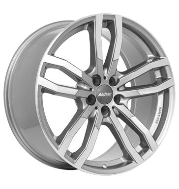Alutec Drive X Metal-Grey-Front-Polished Alloy Wheel Product Image #2