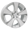 Alutec Dynamite Diamond White Front Polished Wheel Img 1