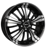 Alutec Ecstasy Diamond Black Front Polished Wheel Img 1