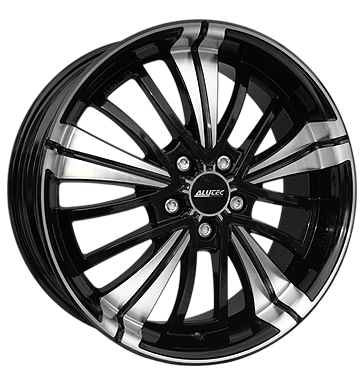 Alutec Ecstasy Diamond Black Front Polished Alloy Wheel Product Image #1