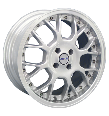 Alutec Evo Pro Silver Edge Polished Alloy Wheel Product Image #1