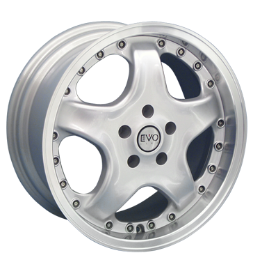 Alutec GT Pro Silver Edge Polished Alloy Wheel Product Image #1