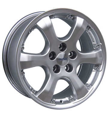 Alutec Leon High Performance Silver Alloy Wheel Product Image #1
