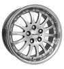 Alutec Magnum Sterling Silver with Rim Lip Stainless Steel Wheel Img 1