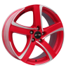 Alutec Shark Rot Racing Red Front Polished Wheel Img 1