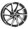 Alutec Singa Diamond Black Front Polished Wheel Img 2