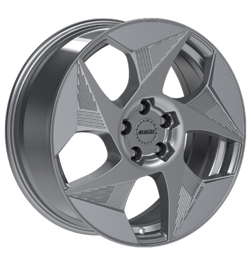 Alutec Solar Metallic Gray Alloy Wheel Product Image #1