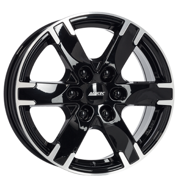 Alutec Titan Diamond Black Front Polished Alloy Wheel Product Image #2