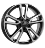 Alutec Tormenta Diamond Black Front Polished Wheel Img 2