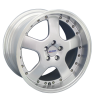 Alutec Vantastic Pro Silver Edge Polished Wheel Img 1