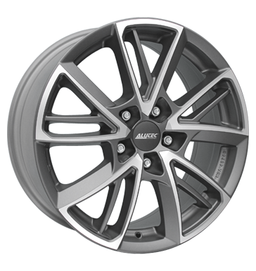 Alutec Xplosive Matt Graphite Front Polished Alloy Wheel Product Image #2