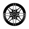 Alutec Burnside Diamond Black Front Polished Wheel Img 1