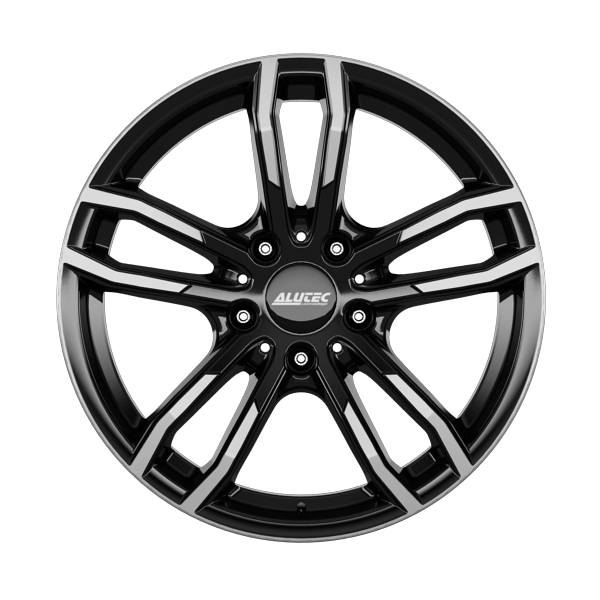 Alutec Drive Diamond Black Front Polished Alloy Wheel Product Image #1