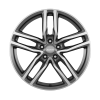 Alutec Ikenu Graphite Front Polished Wheel Img 1
