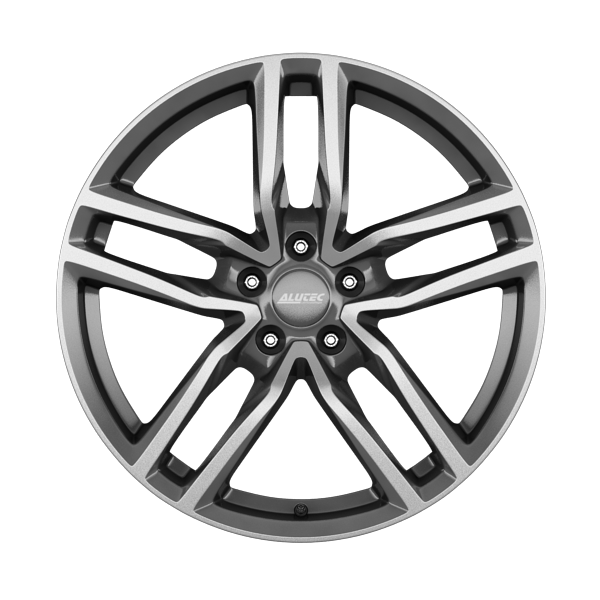 Alutec Ikenu Graphite Front Polished Alloy Wheel Product Image #1