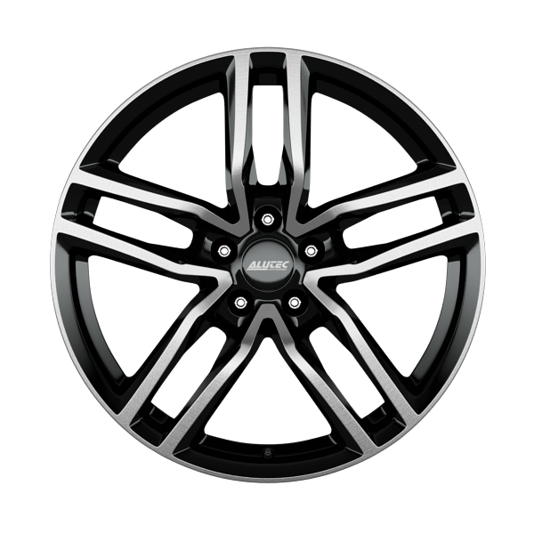 Alutec Ikenu Diamond Black Front Polished Alloy Wheel Product Image #1