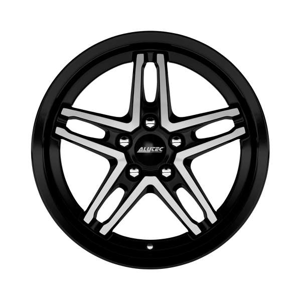 Alutec Poison-Cup Diamond Black Front Polished Alloy Wheel Product Image #1