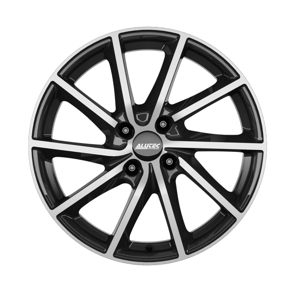 Alutec Singa Diamond Black Front Polished Alloy Wheel Product Image #1