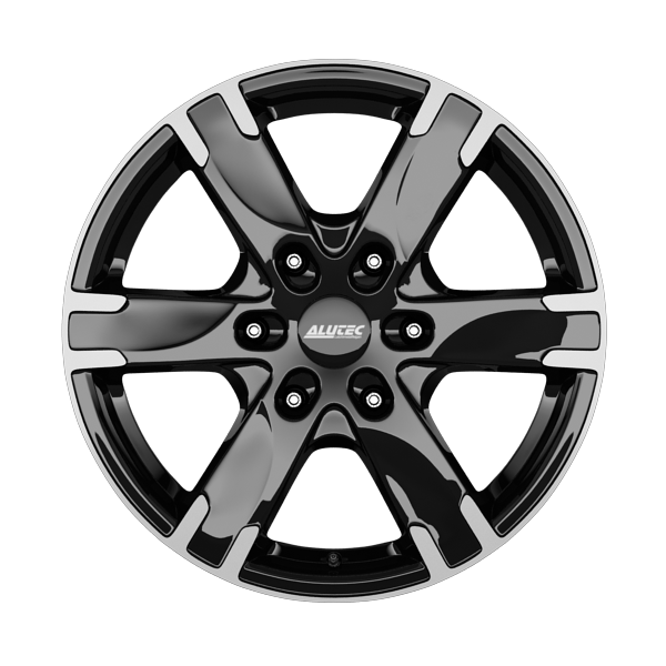 Alutec Titan Diamond Black Front Polished Alloy Wheel Product Image #1