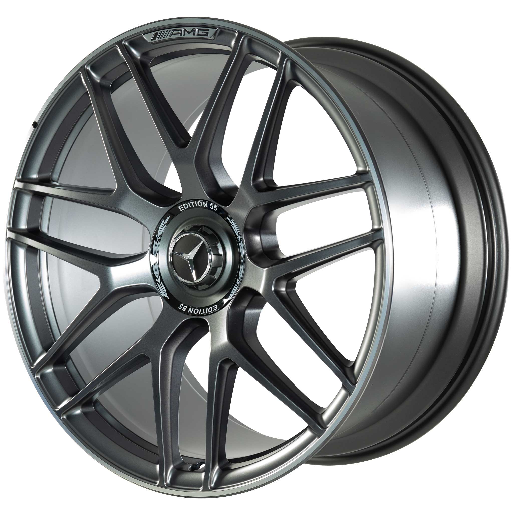 AMG Cross Spoke [167-22] Tantalite Grey (Forged) Alloy Wheel Product Image #2