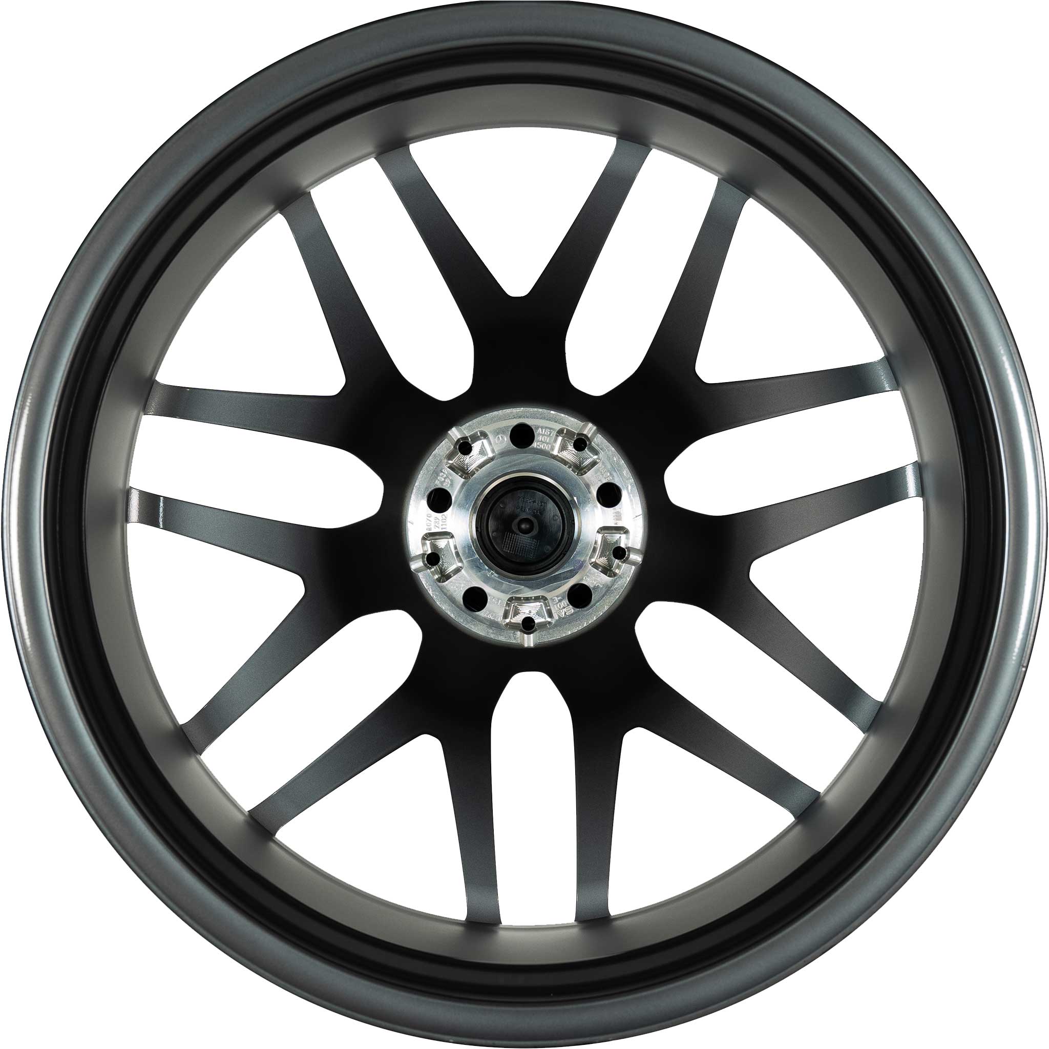 AMG Cross Spoke [167-22] Tantalite Grey (Forged) Alloy Wheel Product Image #3