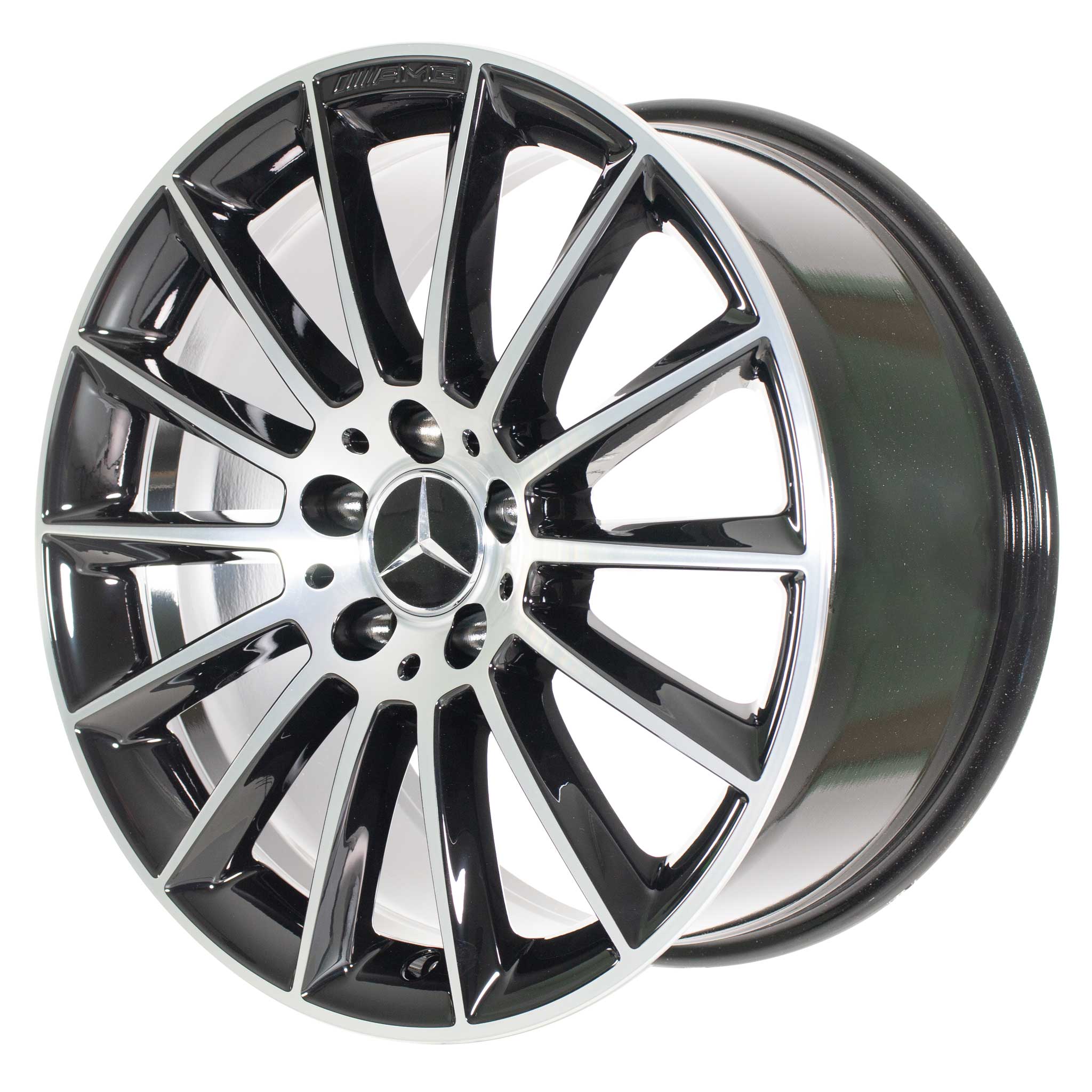 AMG Multispoke [172-18] Gloss Black with High Sheen Alloy Wheel Product Image #2