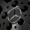 AMG Cross Spoke [176-19] Matt Black with High Sheen Rim Edge Wheel Img 4