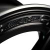 AMG 5 Spoke [177-19] Matt Black with High Sheen Rim Edge Wheel Img 2