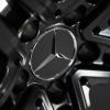 AMG 5 Spoke [177-19] Matt Black with High Sheen Rim Edge Wheel Img 5
