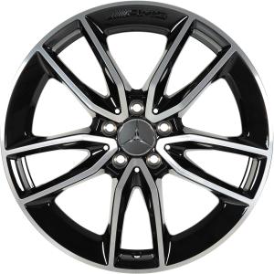 AMG 5 Spoke [205-19] Gloss Black with High Sheen Alloy Wheel - Sizes 19in