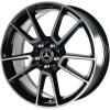 AMG 5 Twin Spoke [205-19] Gloss Black with High Sheen Wheel Img 2