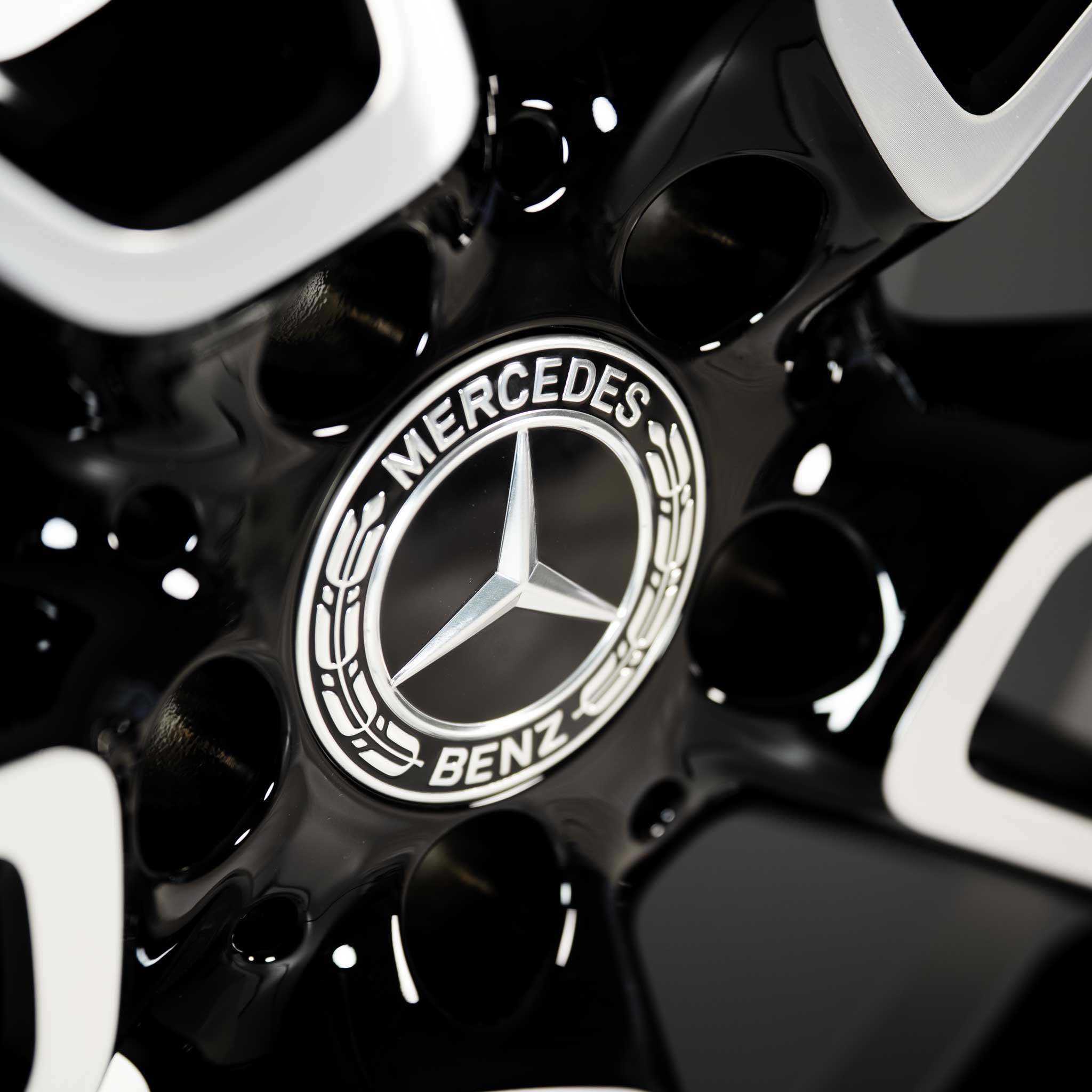 AMG 5 Twin Spoke [205-19] Gloss Black with High Sheen Alloy Wheel Product Image #4