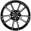 AMG 5 Twin Spoke [205-19] Gloss Black with High Sheen Wheel Img 1