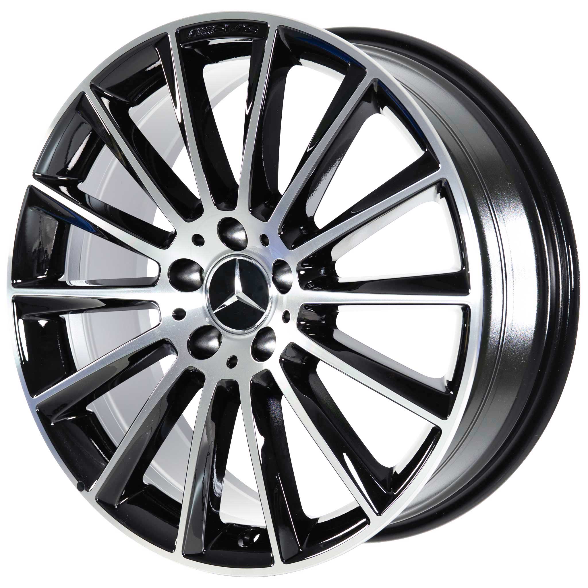 AMG 14 Spoke [205-19] Gloss Black with High Sheen Alloy Wheel Product Image #2