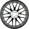 AMG Cross Spoke [205-19] Matt Black with High Sheen Rim Edge (Forged) Wheel Img 3