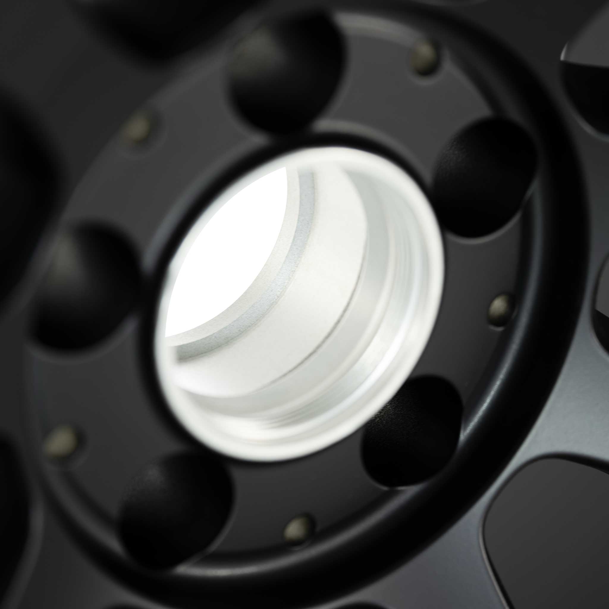 AMG Cross Spoke [205-19] Matt Black with High Sheen Rim Edge (Forged) Alloy Wheel Product Image #4